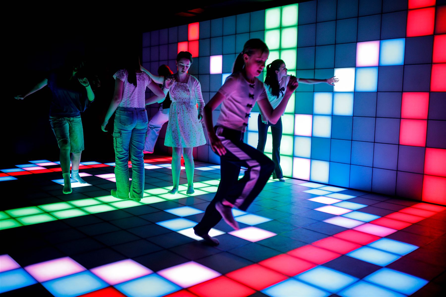 Nastup na LED podu